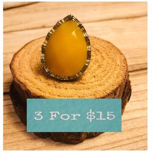 ADJUSTABLE TEAR DROP RING